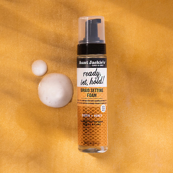 Ready, Set, Hold! Braid Setting Foam with Extra Firm Hold