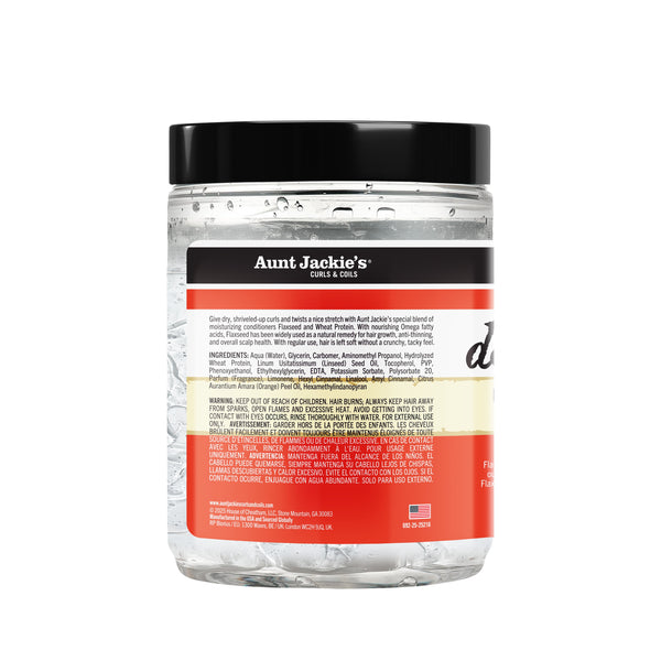 Don't Shrink Flaxseed Elongating Curling Gel - Value Size 25 oz